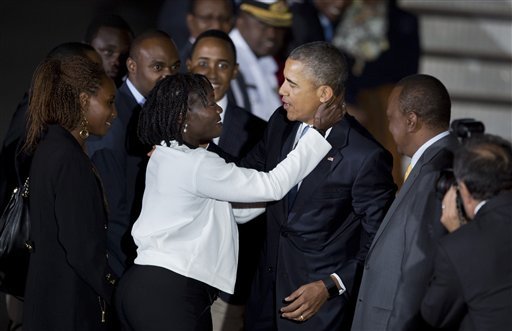 President Barack Obama in Kenya