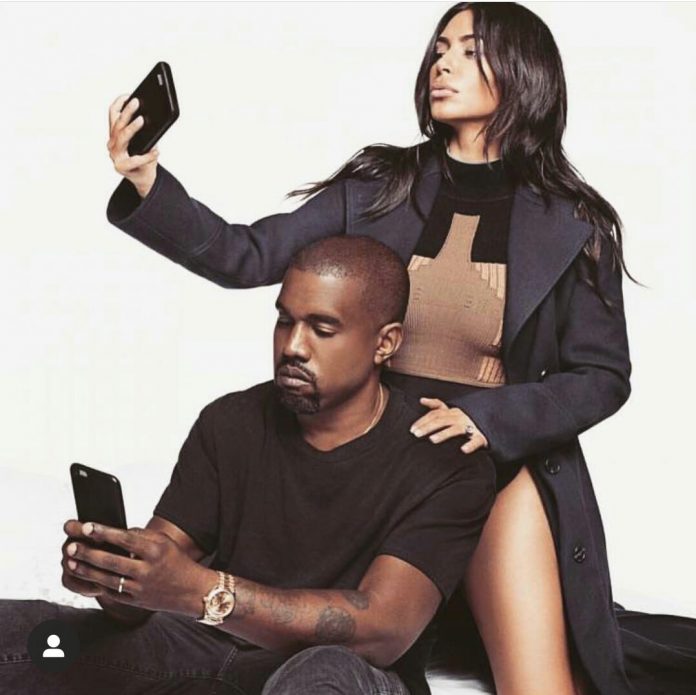 Kanye West And Kim Kardashian