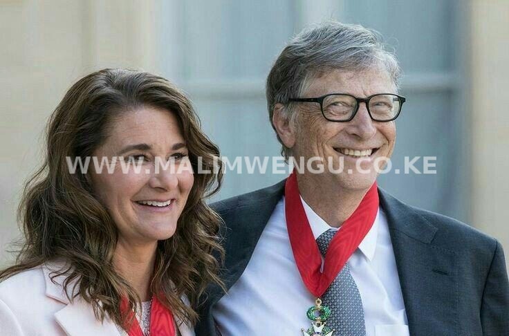 Bill Gates and his Wife Mellinda Gates