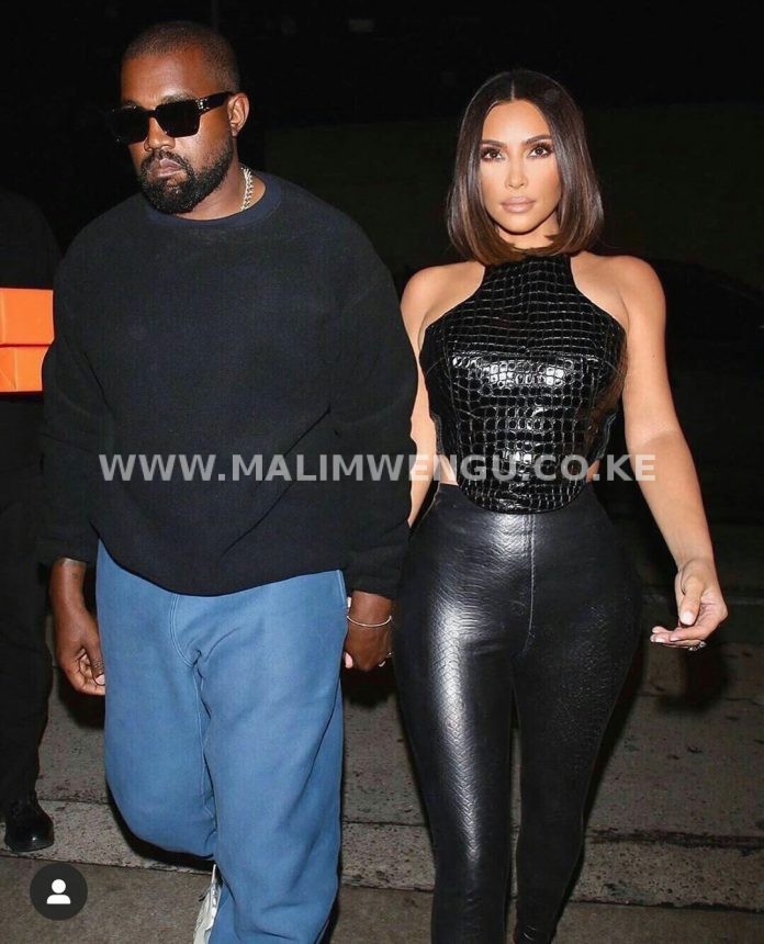Kardashian and kanye West