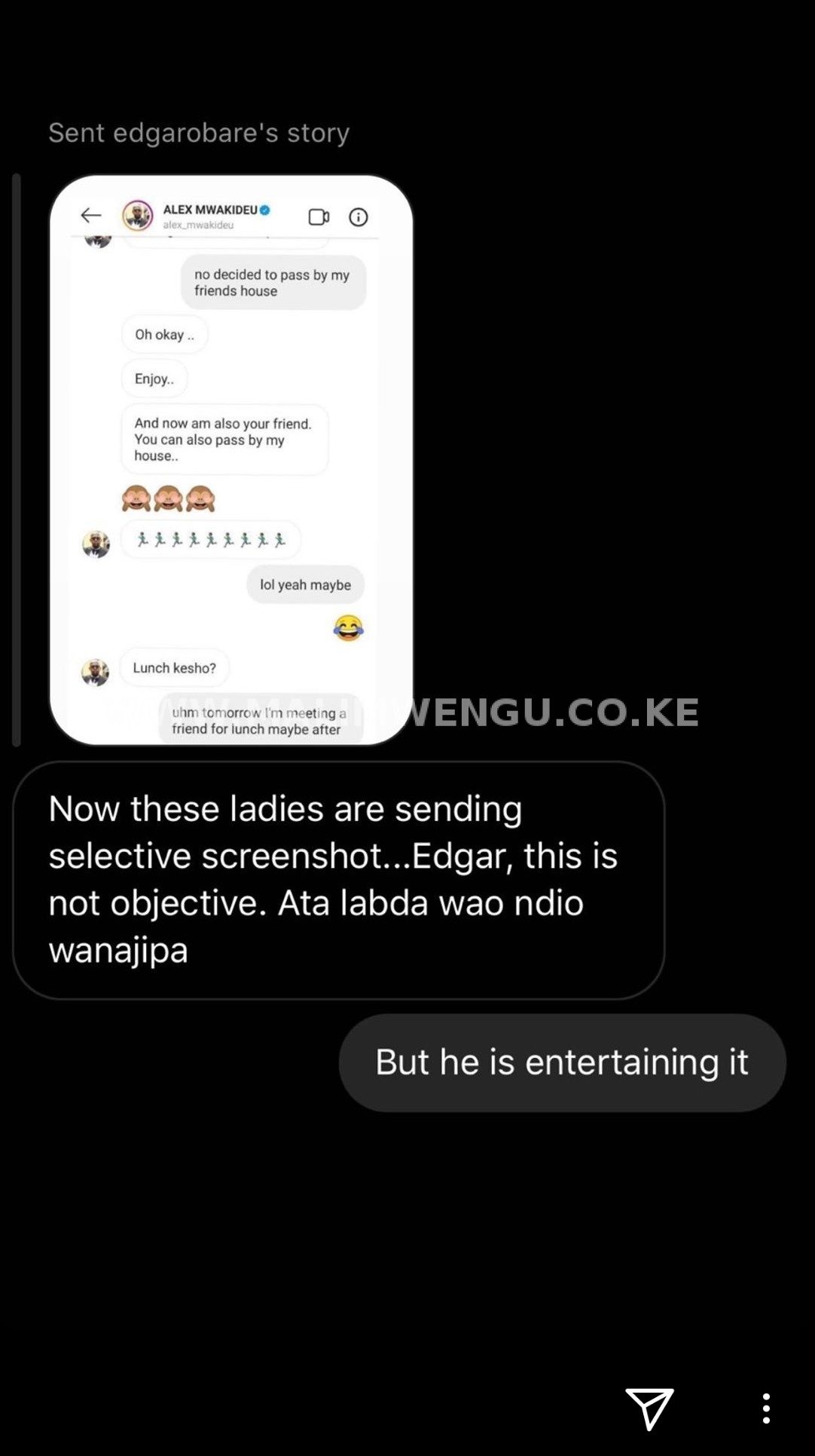 Alex Mwakideu Screenshot