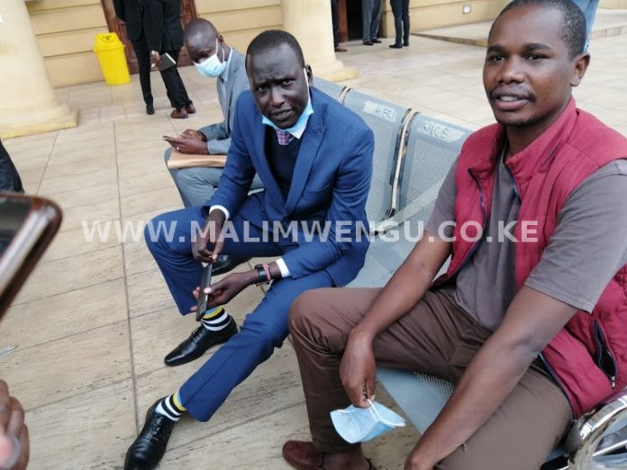 isaack kibet in court with legal aid