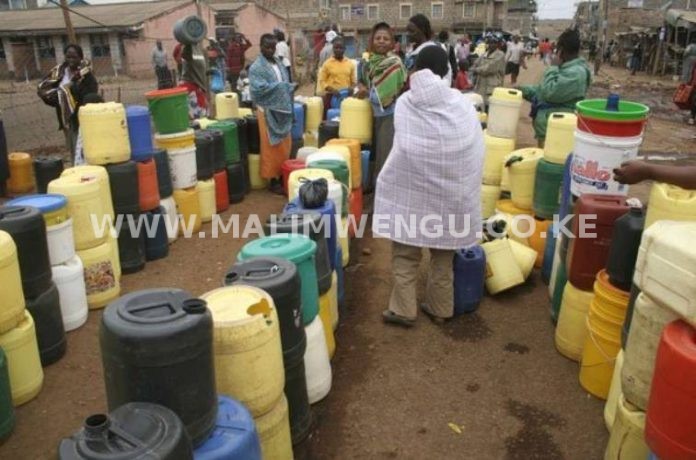 no water in some ares in Nairobi