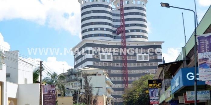 Nation Media Group Building in Nairobi CBD Monday
