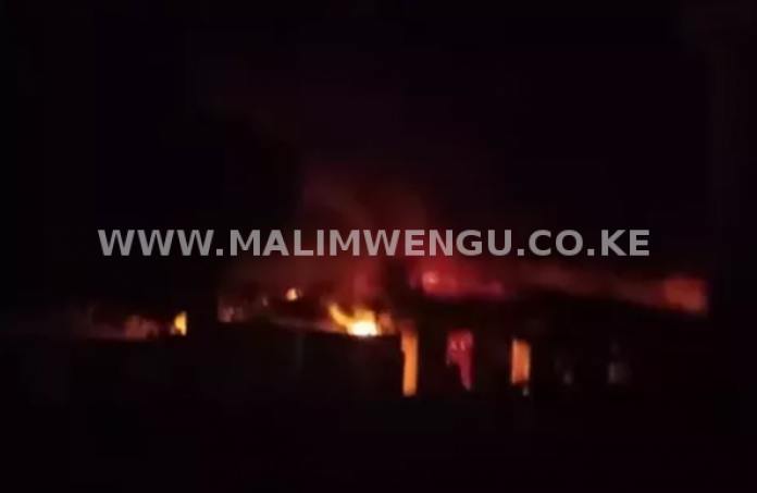 Mudzo's house on fire