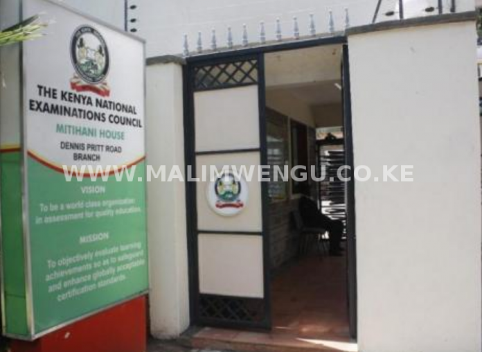 The Kenya National Examination Council offices