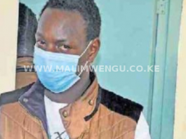 Simon Muchiri was charged in kiambu law courts for threatening to shoot president Uhuru