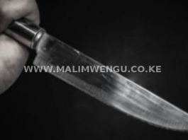 Image of persons holding knife