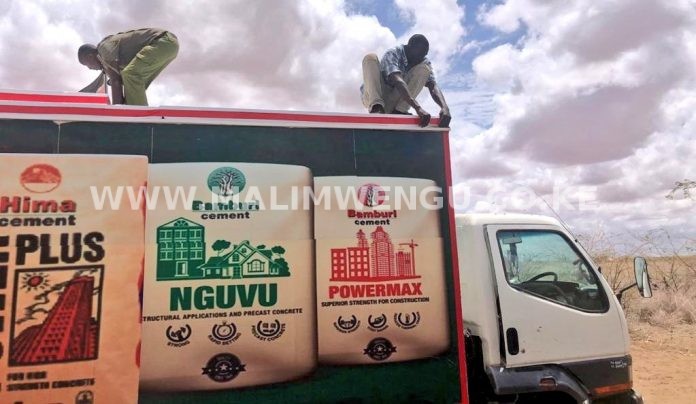 Lorry carrying bhang branded as Cement