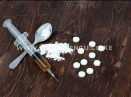 Drugs on a table