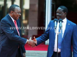 President Uhuru Kenyatta and Raila
