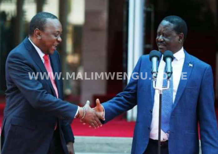 President Uhuru Kenyatta and Raila